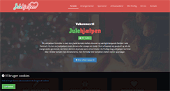 Desktop Screenshot of julehjaelpen.dk